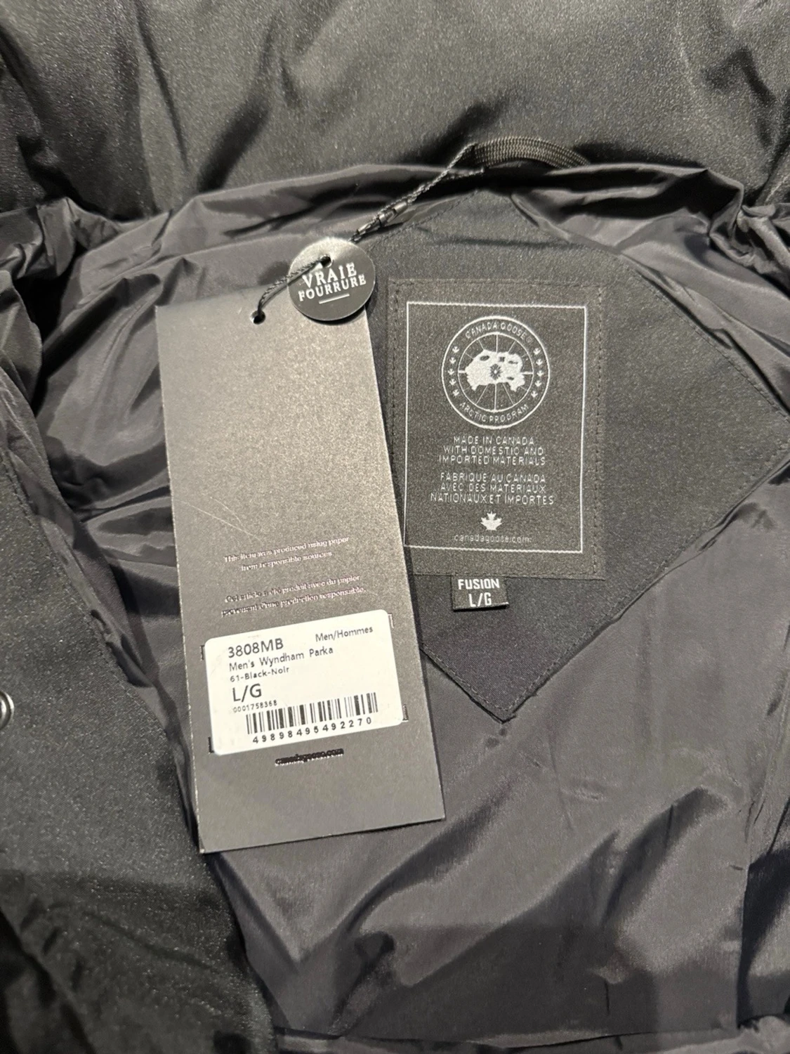 Svart Canada Goose Wyndham - 3