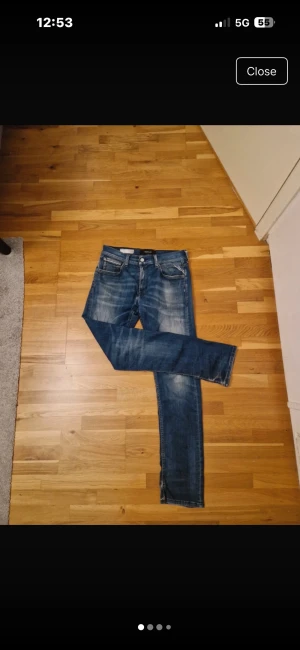 Replay Hyperflex jeans blå W29 L32 - Snygga Replay Hyperflex jeans I jättebra skick 