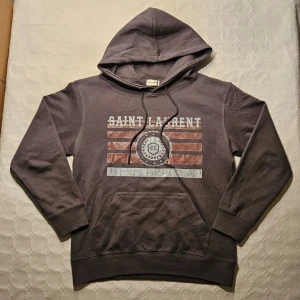 Saint Laurent Hoodie  - Grå Saint Laurent hoodie || Storlek M 