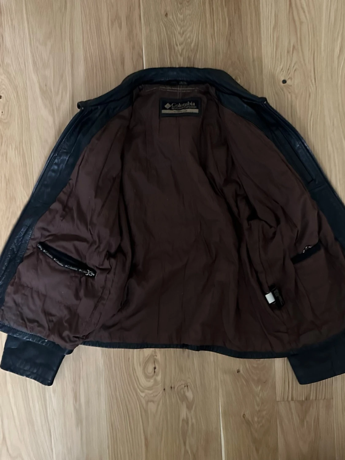 Svart skinnjacka från Columbia XL - 2