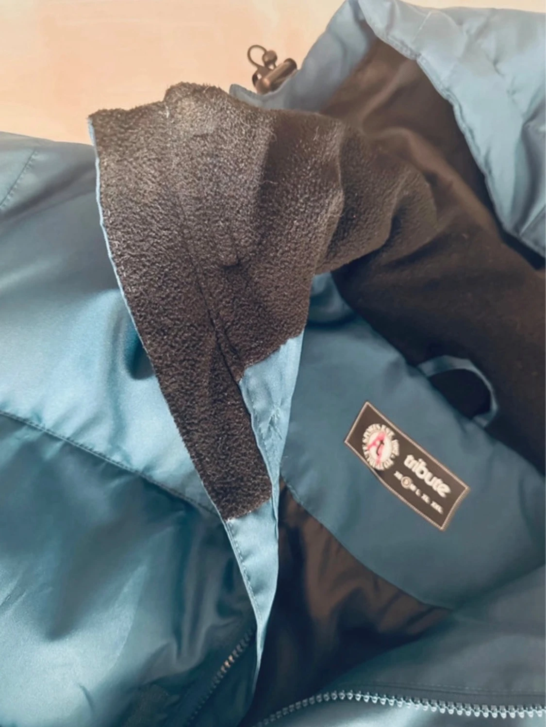 Blå pufferjacka från Tribute - 4