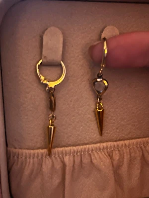 Örhängen  - Egengjorda rostfritt stål 