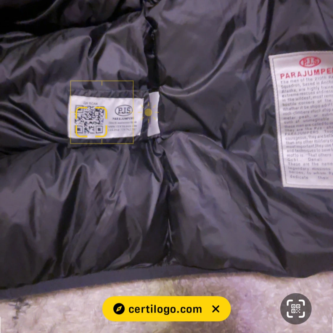 Svart pufferjacka från Parajumpers - 3