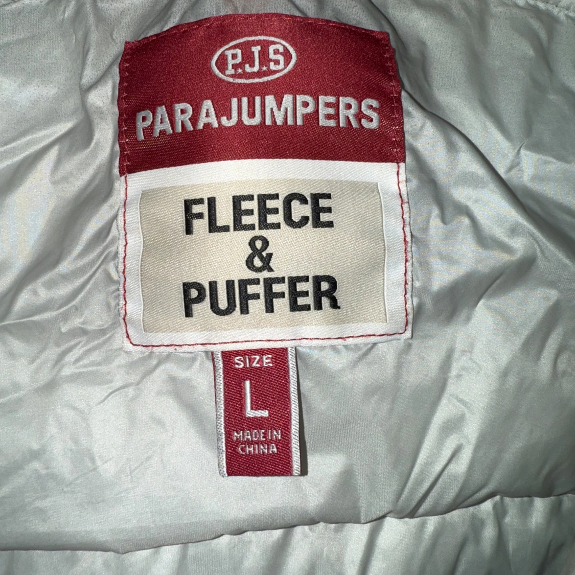 Parajumpers pufferjacka fleece L - 3