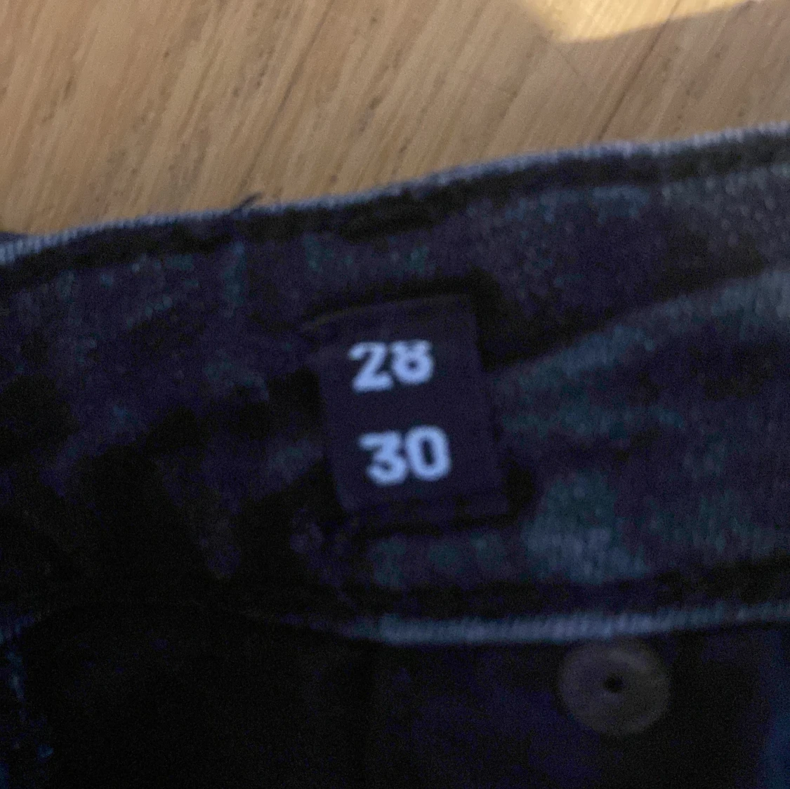 Slim Glenn mörkblå jeans 28/30 - 2