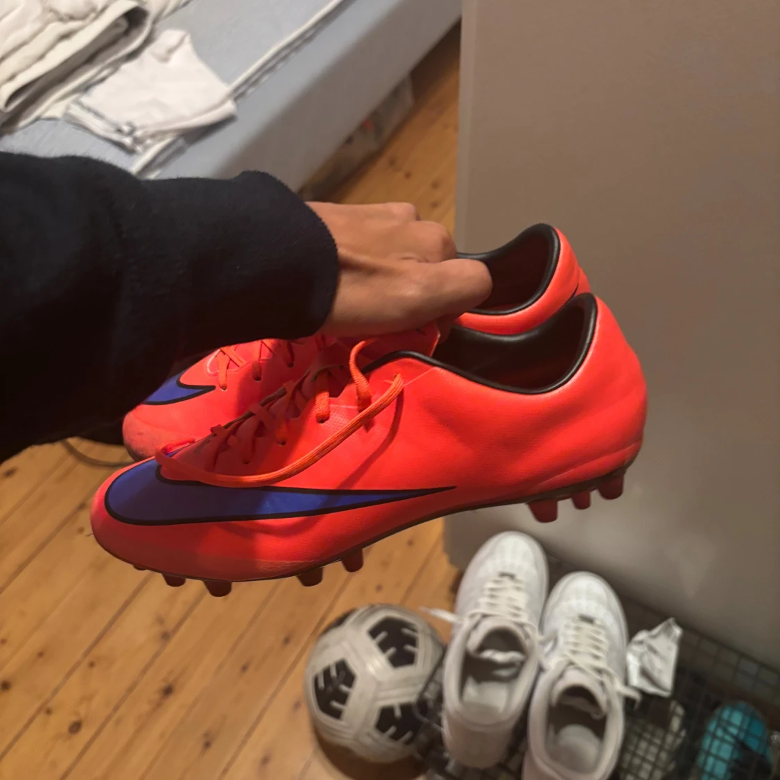 Nike Mercurial fotbollsskor orange - 1