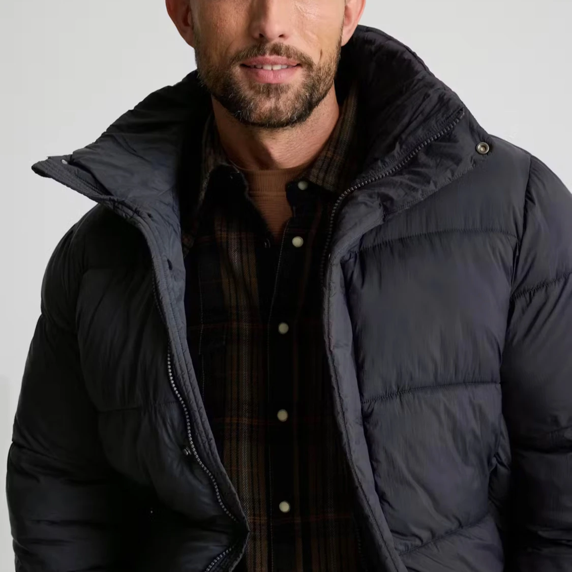 Mörkblå jacka från dressman - 2