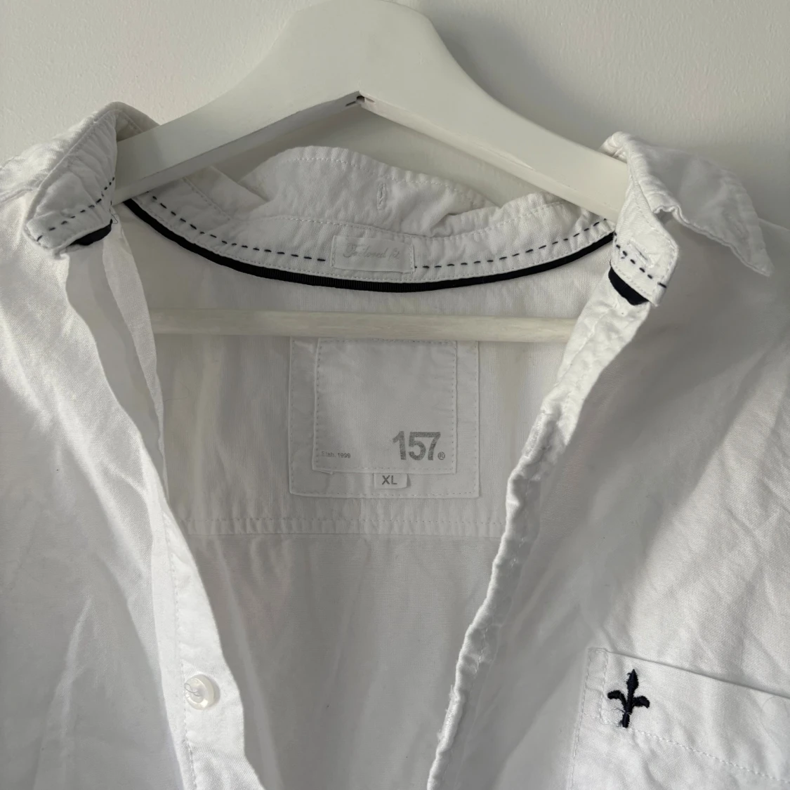 Vit skjorta från 157, storlek XL - 1