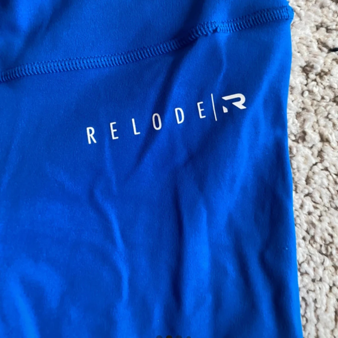 Blå träningstights shorts från Relode - 1