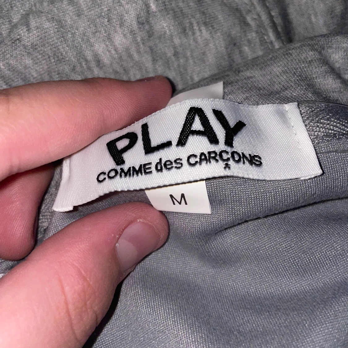 Grå hoodie Comme des Garçons Play M - 2