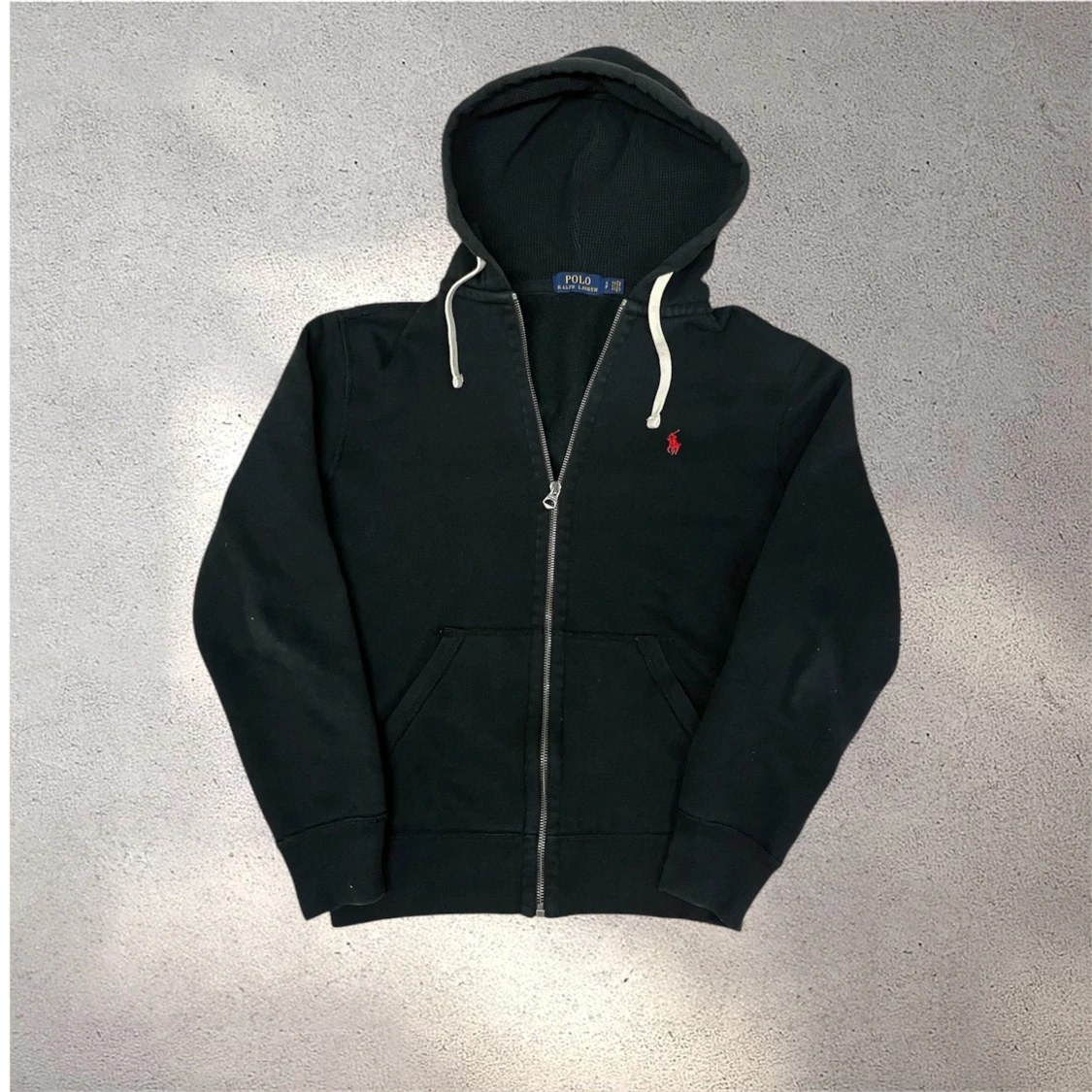 Svart hoodie från polo Ralph lauren