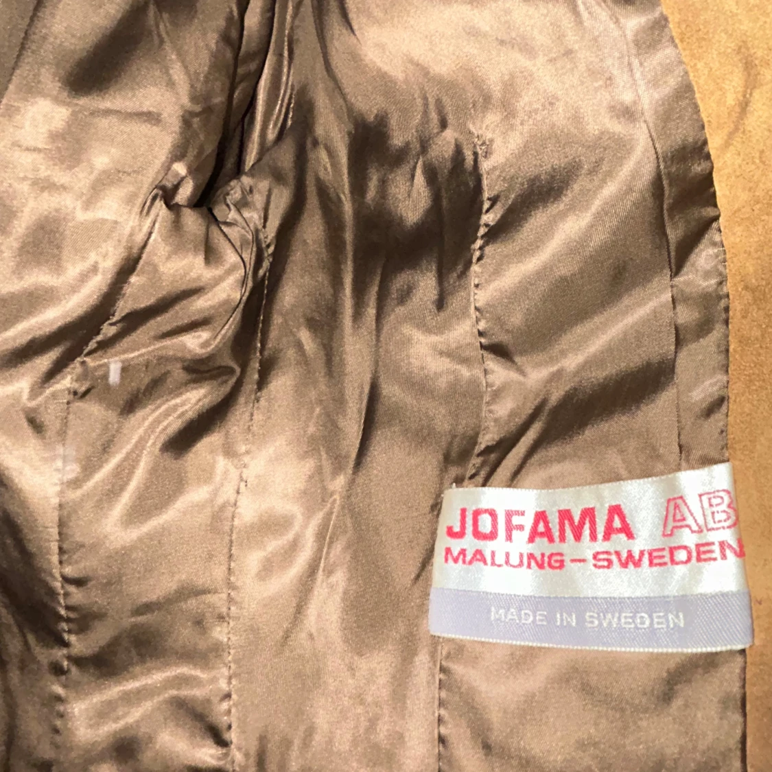 Mockajacka från Jofama, brun - 2