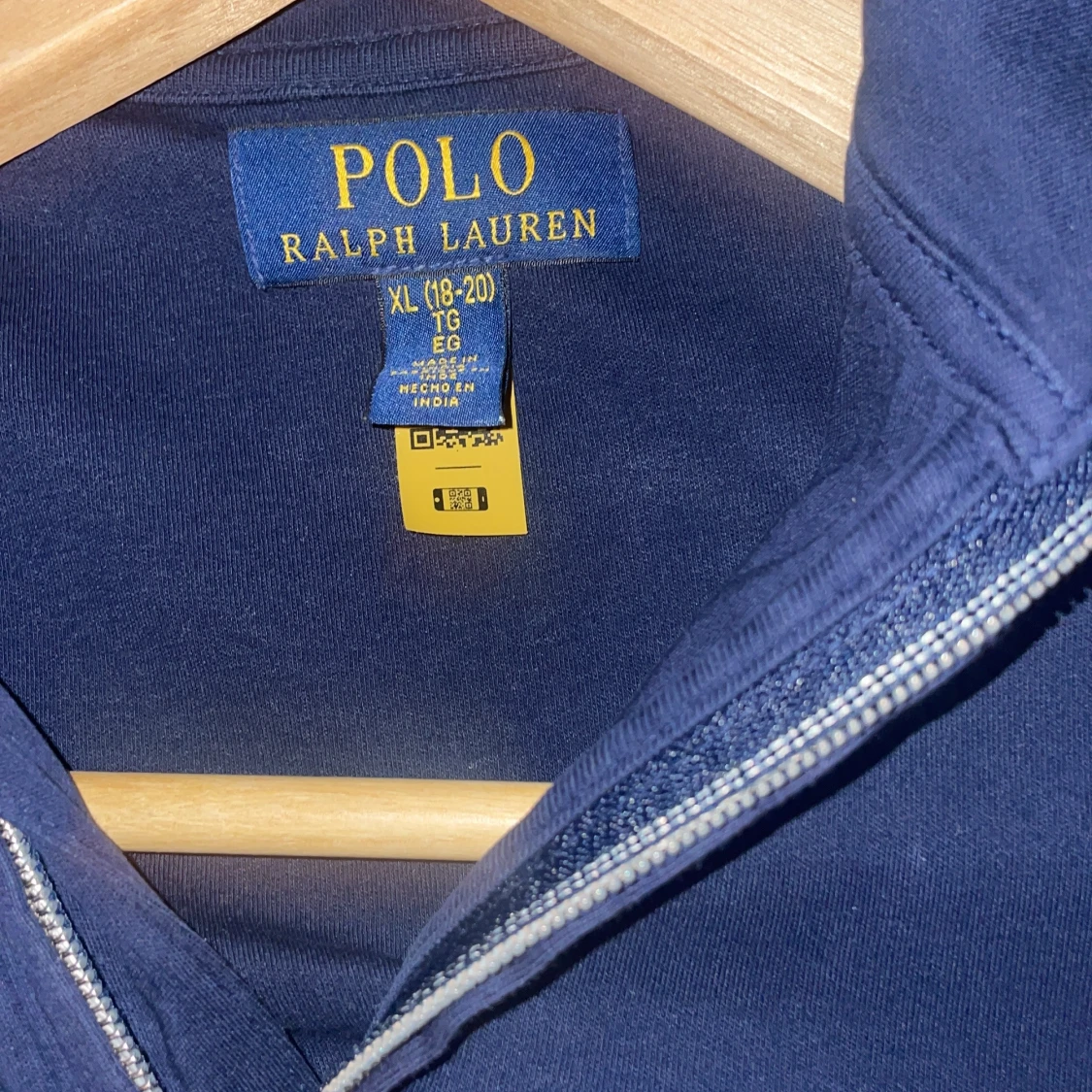 Marinblå half zip från Polo Ralph Lauren - 1
