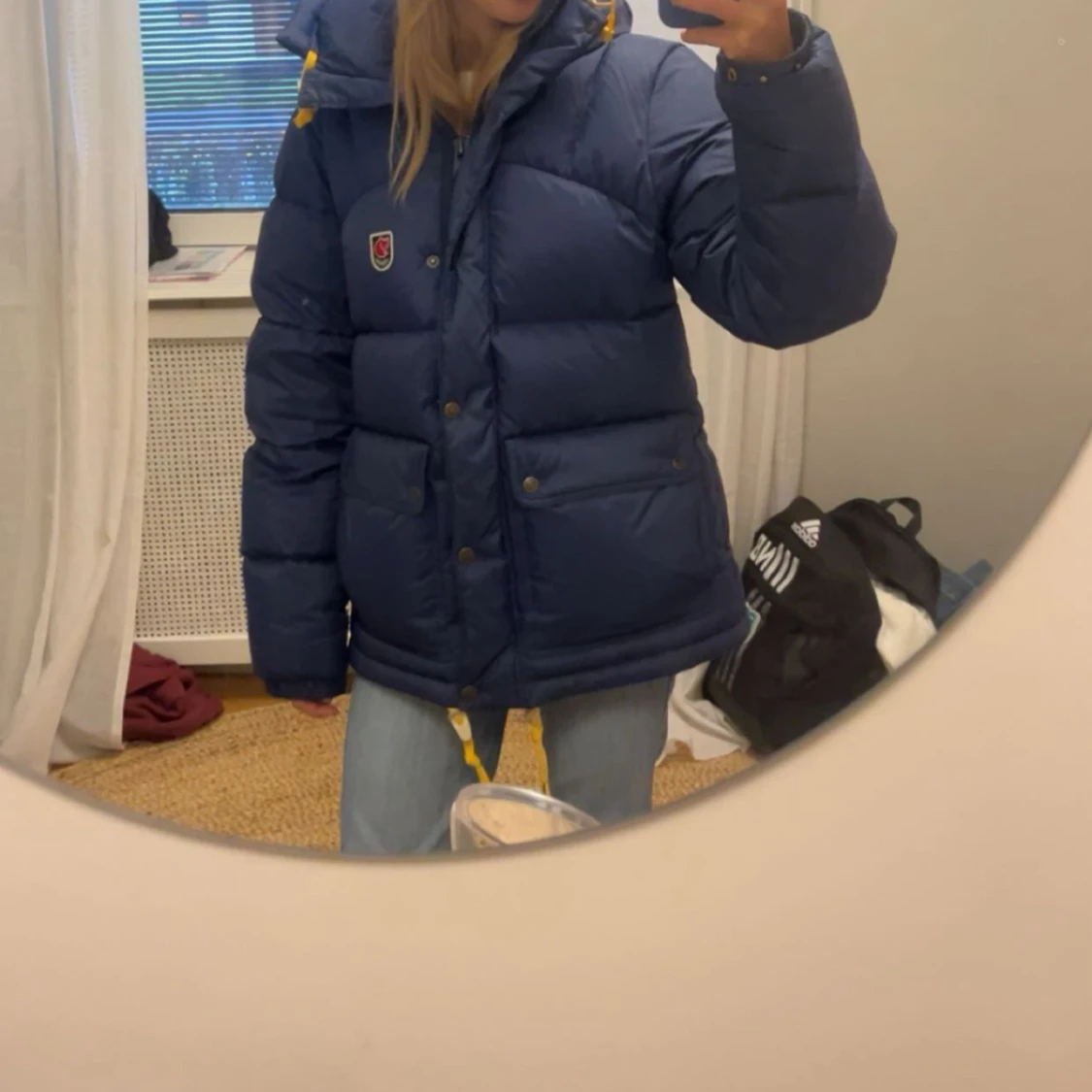 Mörkblå dunjacka från Fjällräven - 1