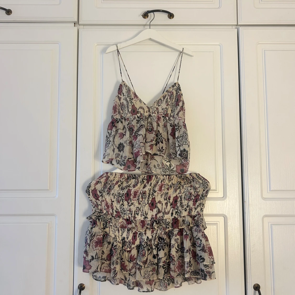 Blommig set med volanger☀️💕💕 - 1