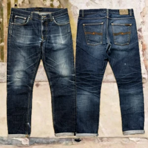 Selvage Nudie LeanDean - Tjena! Säljer dessa riktigt riktigt feta Selbage LeanDean, jeansen har en riktigt clean och unik fade, w34/L32, hör av dig vid funderingar!🙌