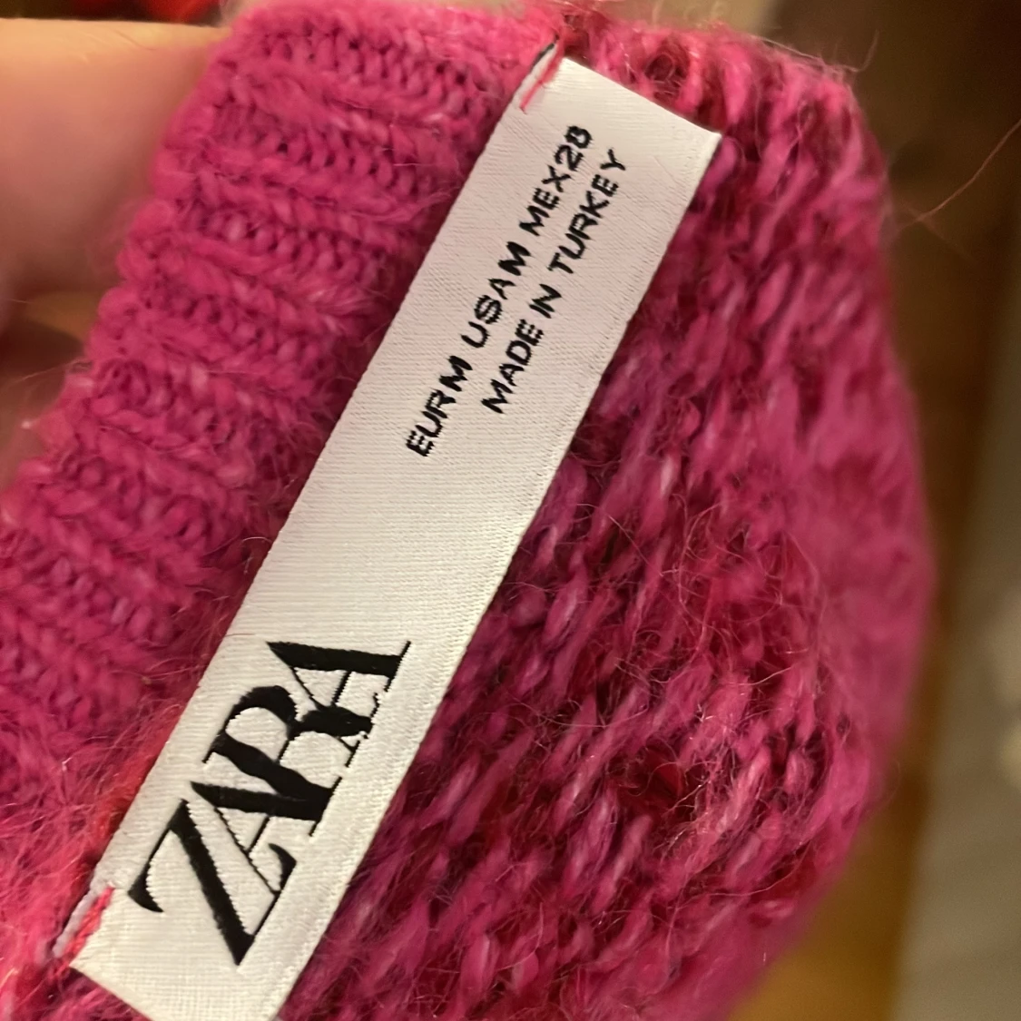 Rosa kofta med pärlknappar från Zara - 3