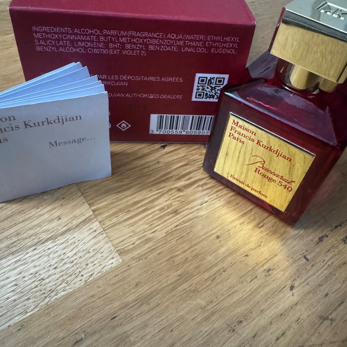 Maison Francis Kurkdjian Baccarat Rouge