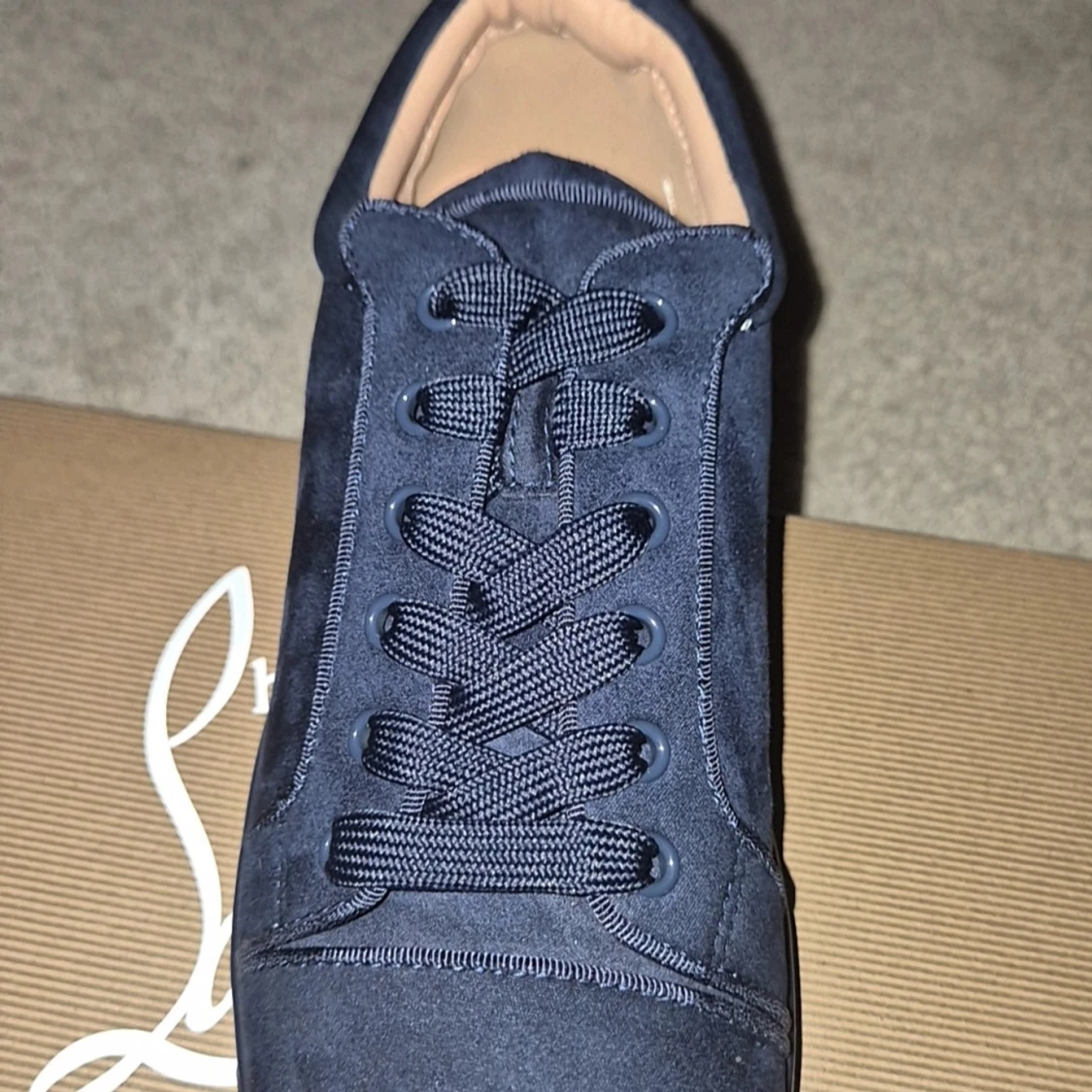 Mörkblå sneakers från Christian Louboutin - 2