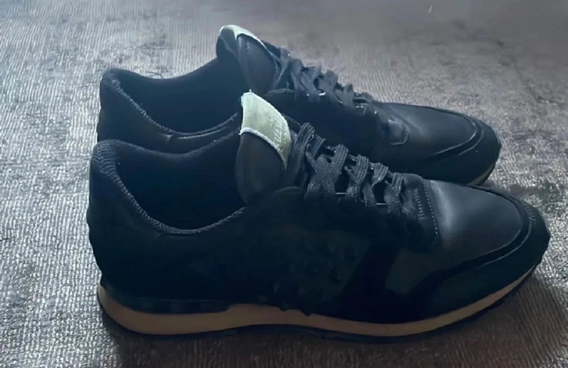 Valentino Rockrunner svarta sneakers