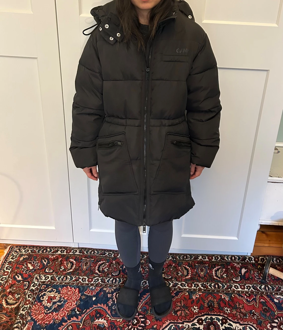 Svart pufferjacka från Ganni - 1