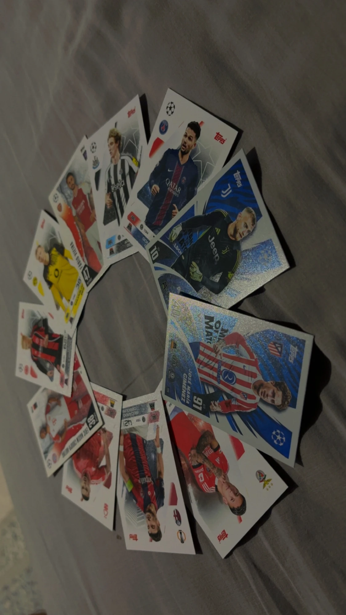 Set of 11 Football Trading Cards – Champions League Edition - 4