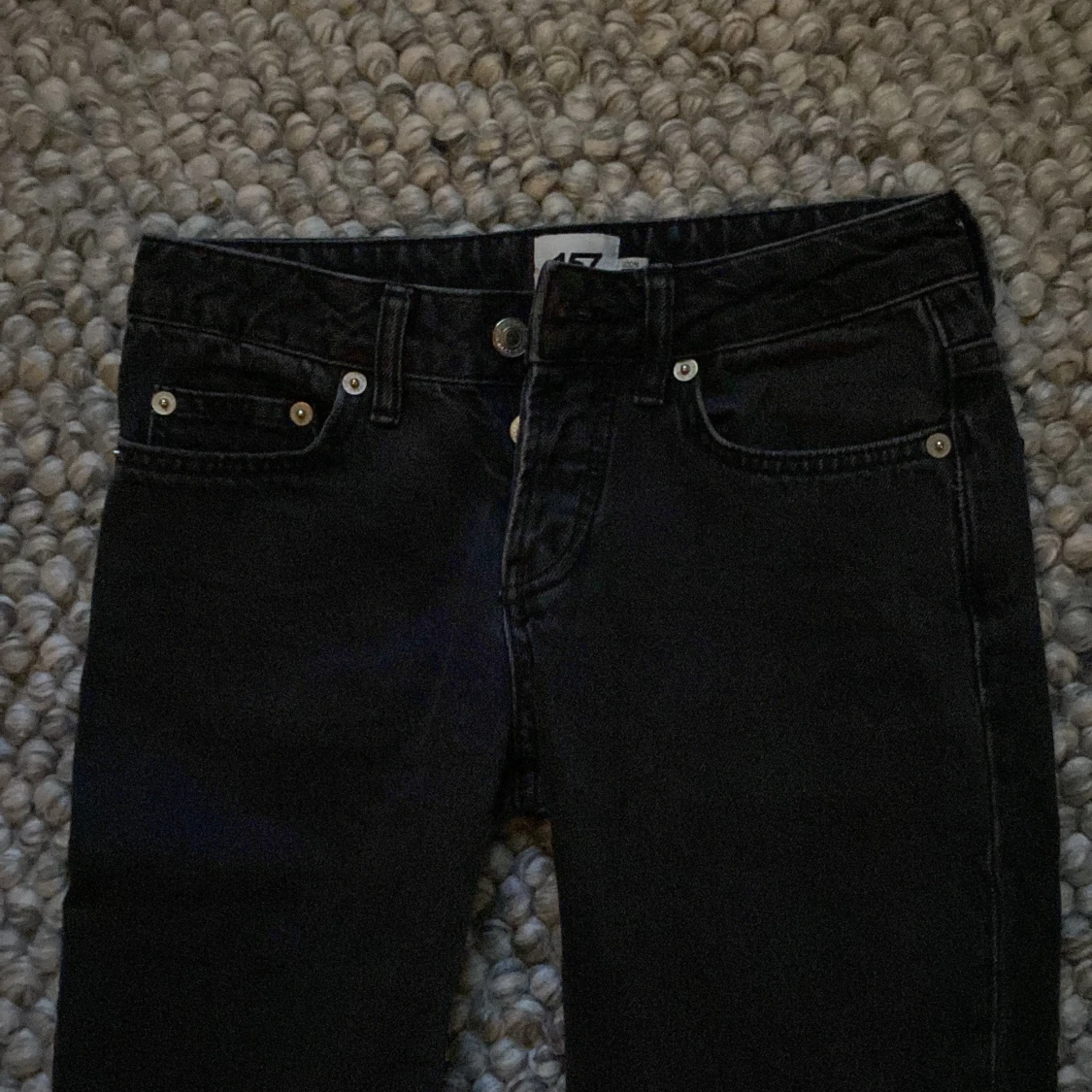 Low waste straight jeans  - 1