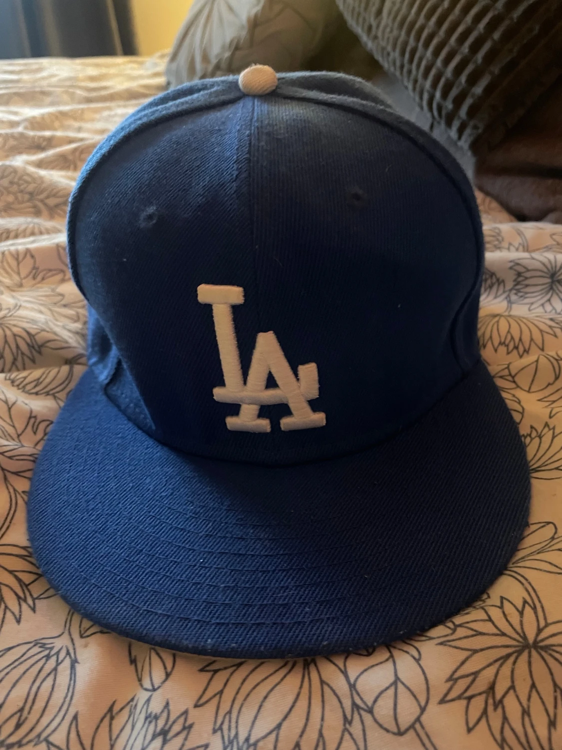 Blå LA Dodgers keps från New Era