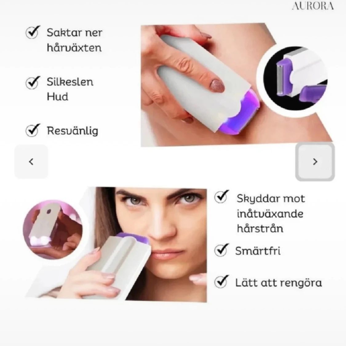 Aurora hårborttagningsapparat - 4