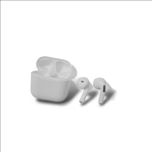 PodsX4 - Säljer nu dessa snygga och smidiga trådlösa hörlurar i vitt, inspirerade av designen hos AirPods Pro 4. De sitter bekvämt i öronen och ger ett klart och balanserat ljud. Perfekt för musik, samtal och träning.  Kompakt och stilren design  Touchkontroller  Laddningsetui medföljer  Lightning laddare medföljer  Kompatibla med både iPhone och Android   Helt nya och oanvända! Skick: 10/10. Perfekt som budgetvänligt alternativ till AirPods Pro 4.  Lämna gärna prisförslag, jag godkänner de flesta😁