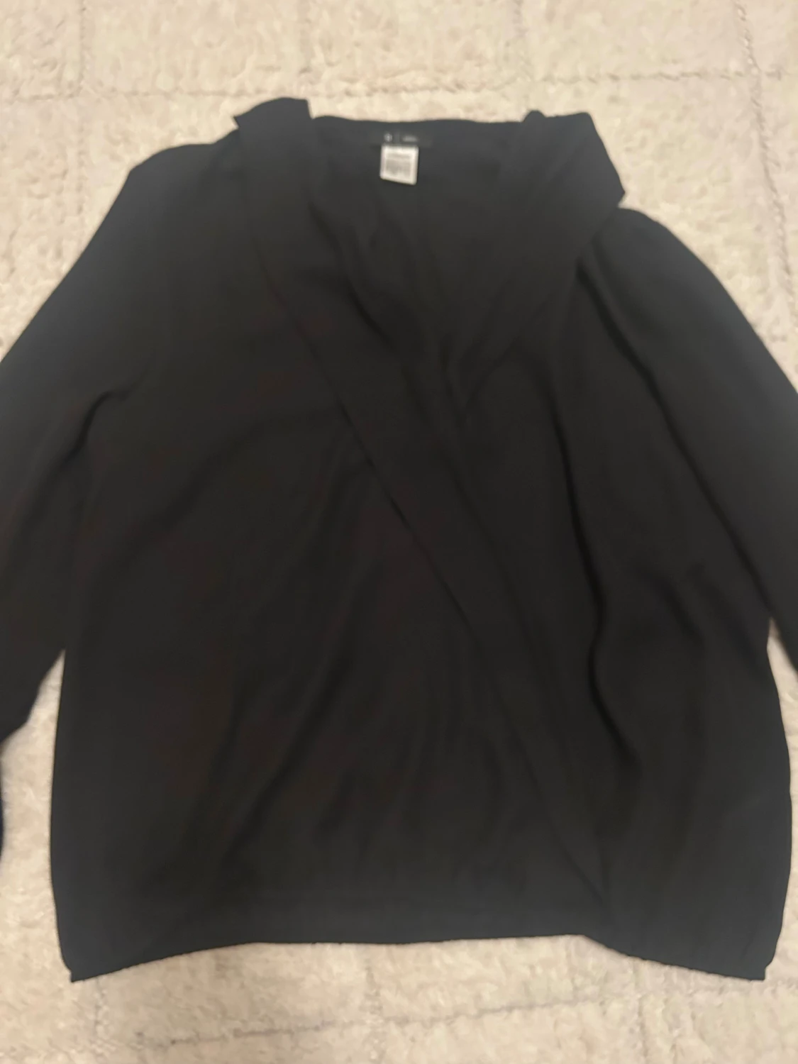 Svart omlottblus från La Redoute - 2