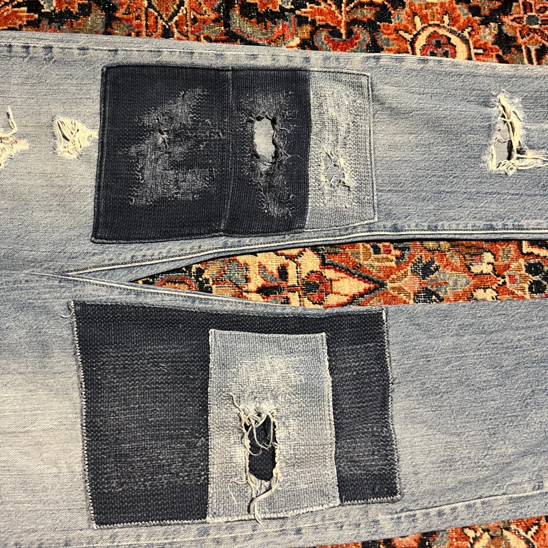 Vintage Levis 501 patchwork - 2
