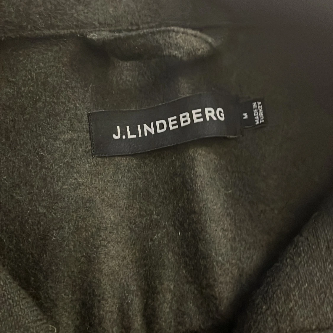 J.Lindeberg Mörkgrön Overshirt storlek M - 3