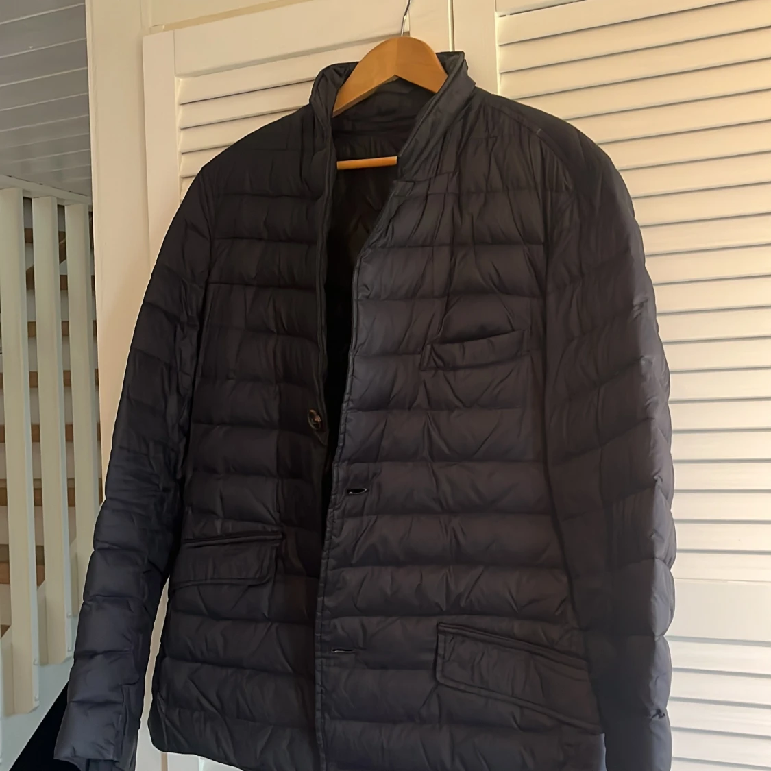 Svart quiltad dunjacka Massimo Dutti - 2