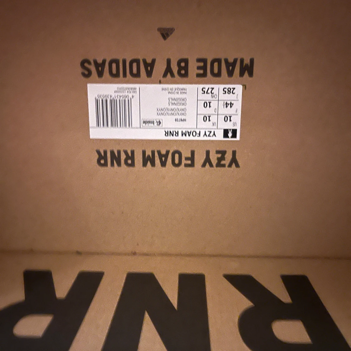 Adidas Yeezy Foam Runner svart - 3