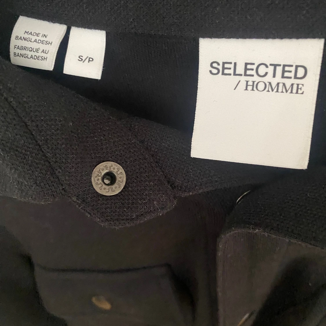 Svart overshirt från Selected Homme - 1