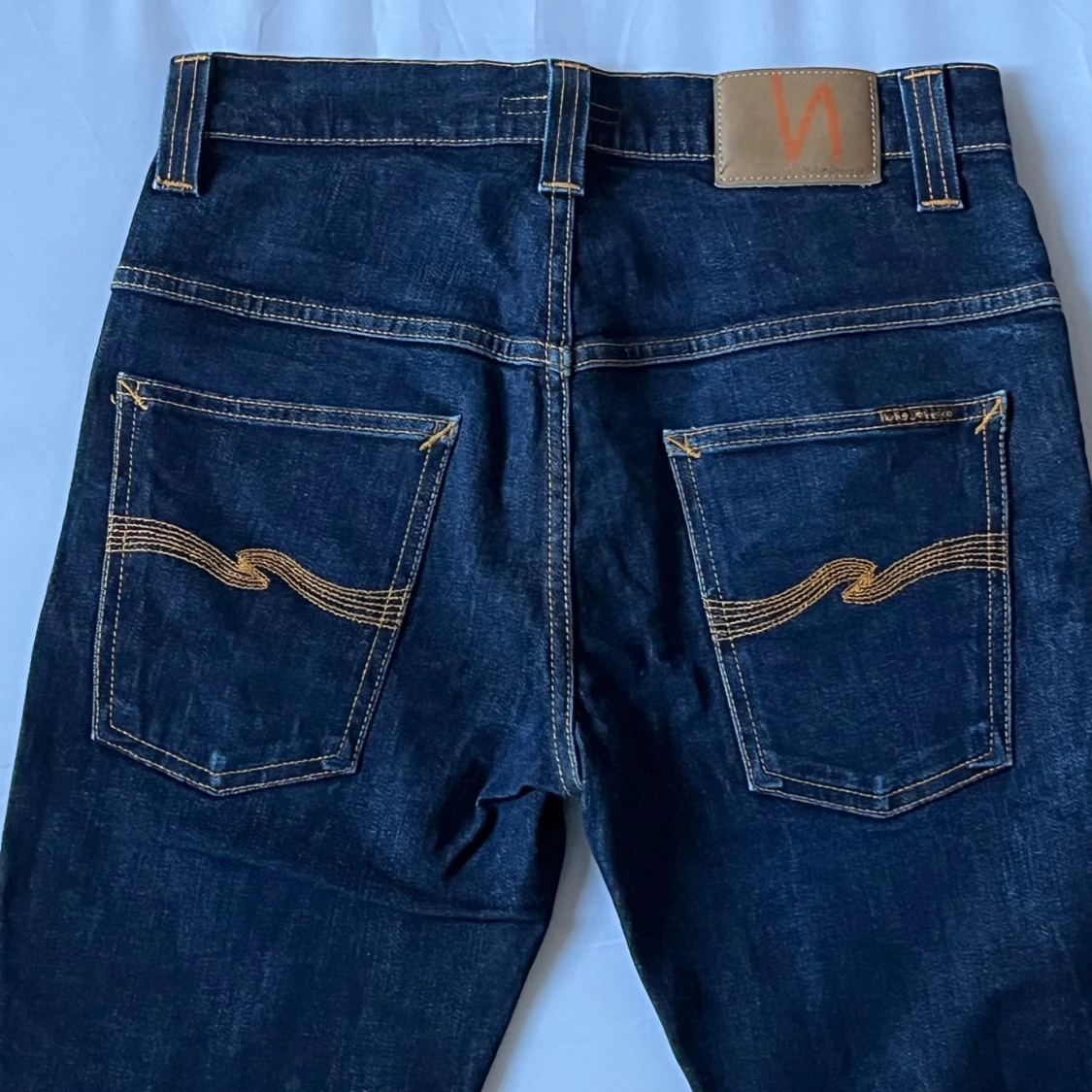 Mörkblå Nudie Jeans, W32 L34 - 2