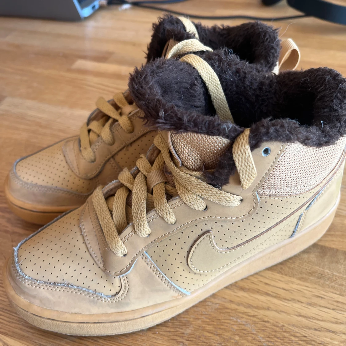 Nike sneakers med foder, beige/brun - 2