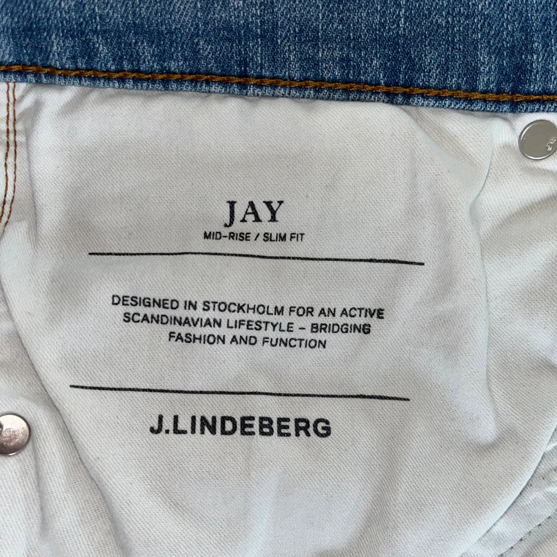 Ljusblå jeans från J.Lindeberg 33/34 - 4