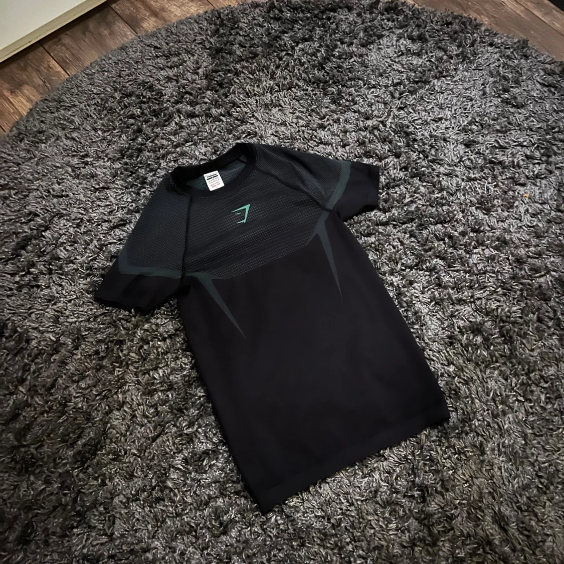 Svart Gymshark t-shirt i mesh