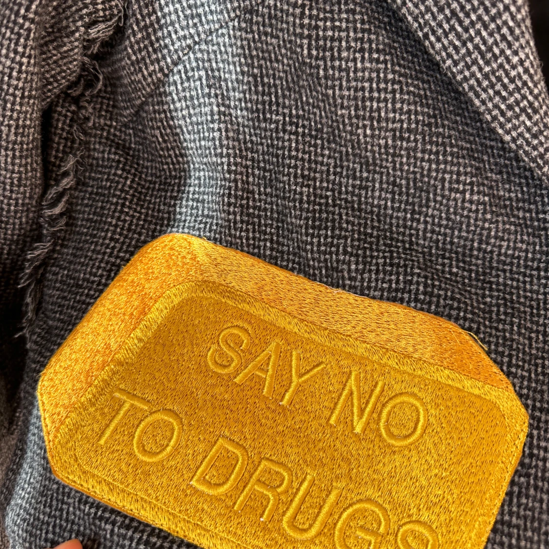 Rutig kavaj från Acne Studios med patches - 1