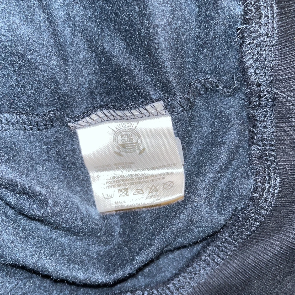 Mörkblå hoodie från Vinson Polo Club - 3