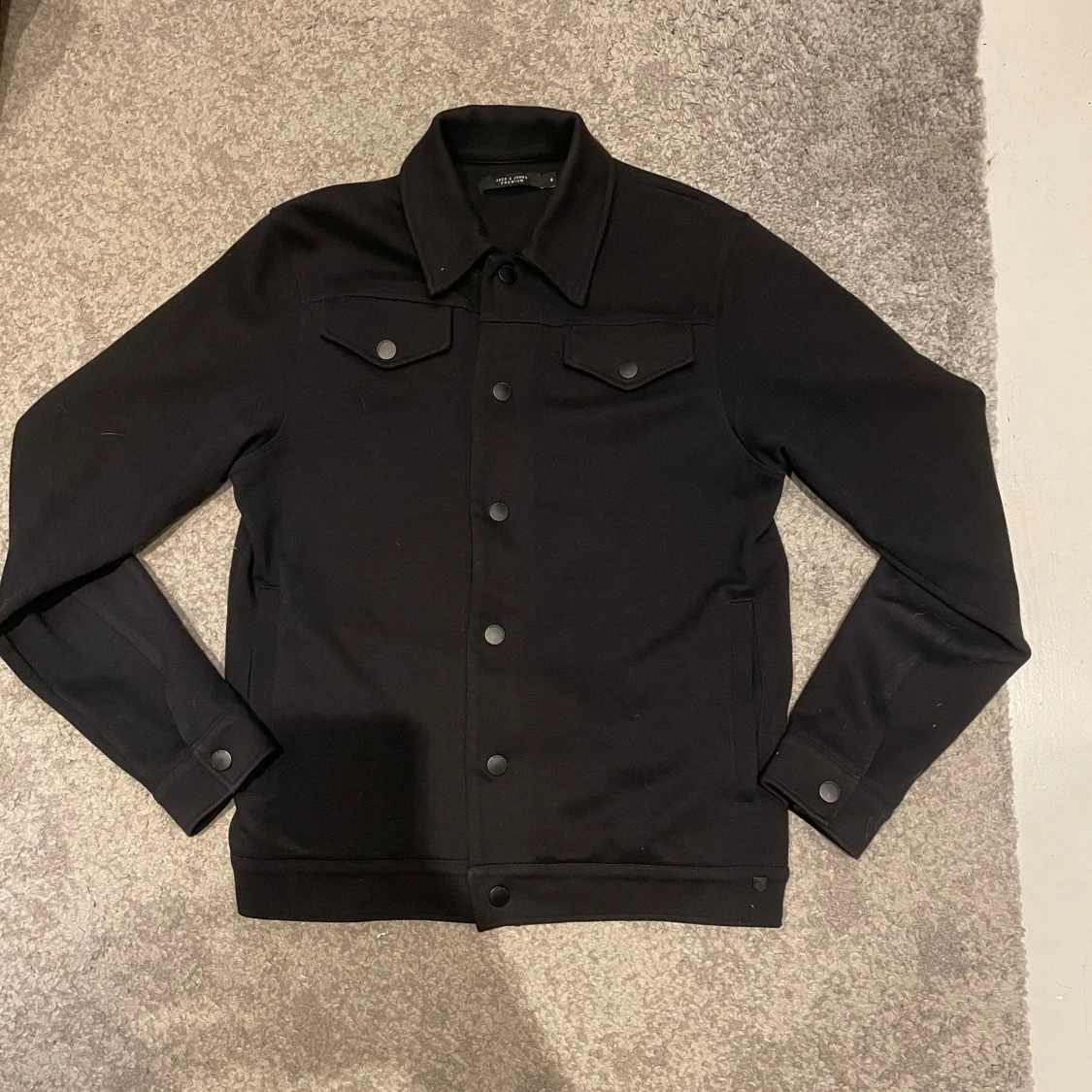 Svart jeansjacka Jack & Jones Premium S