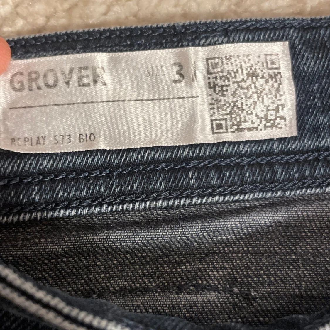 Replay Grover mörkblå jeans - 3