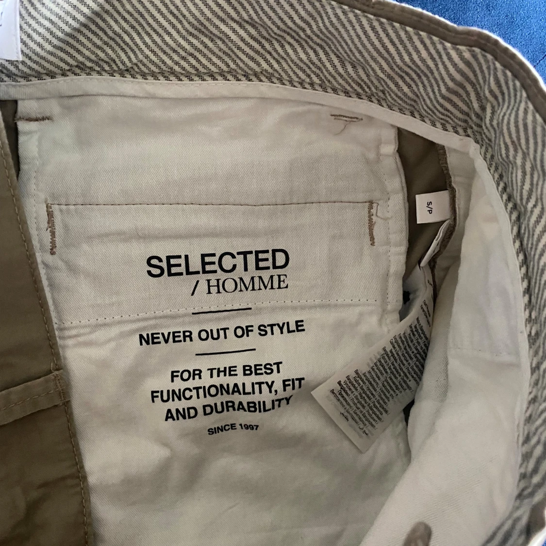 Beige shorts från Selected Homme - 3