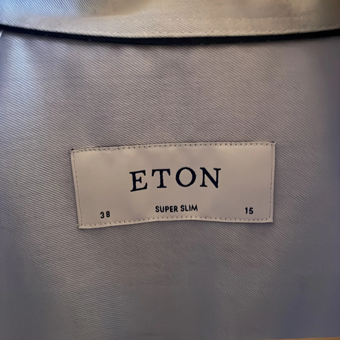 Ljusblå skjorta från Eton, super slim - 2