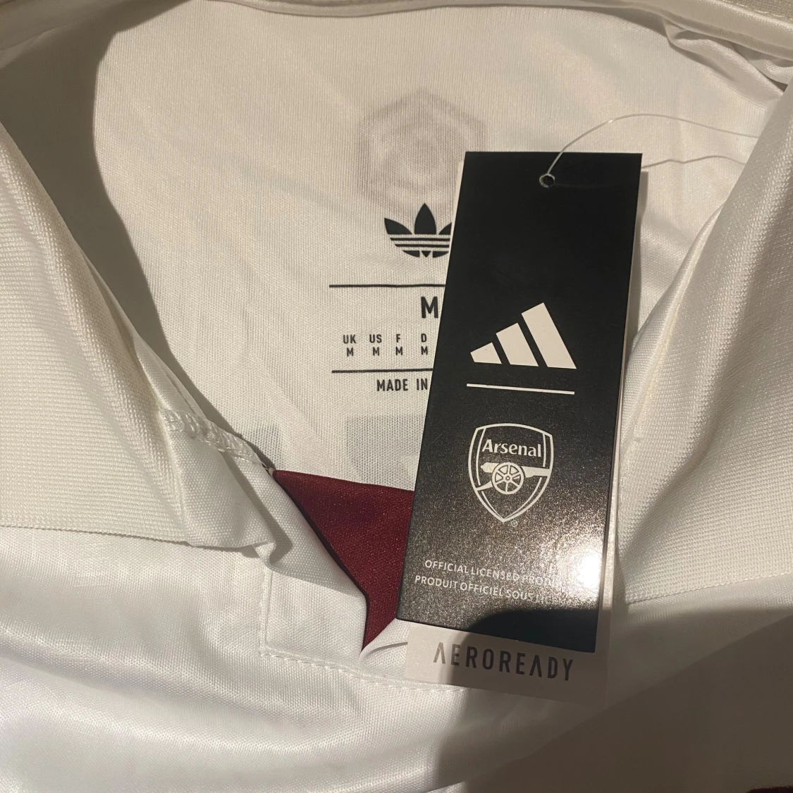 Arsenal Eze #10 vit fotbollströja Adidas - 2