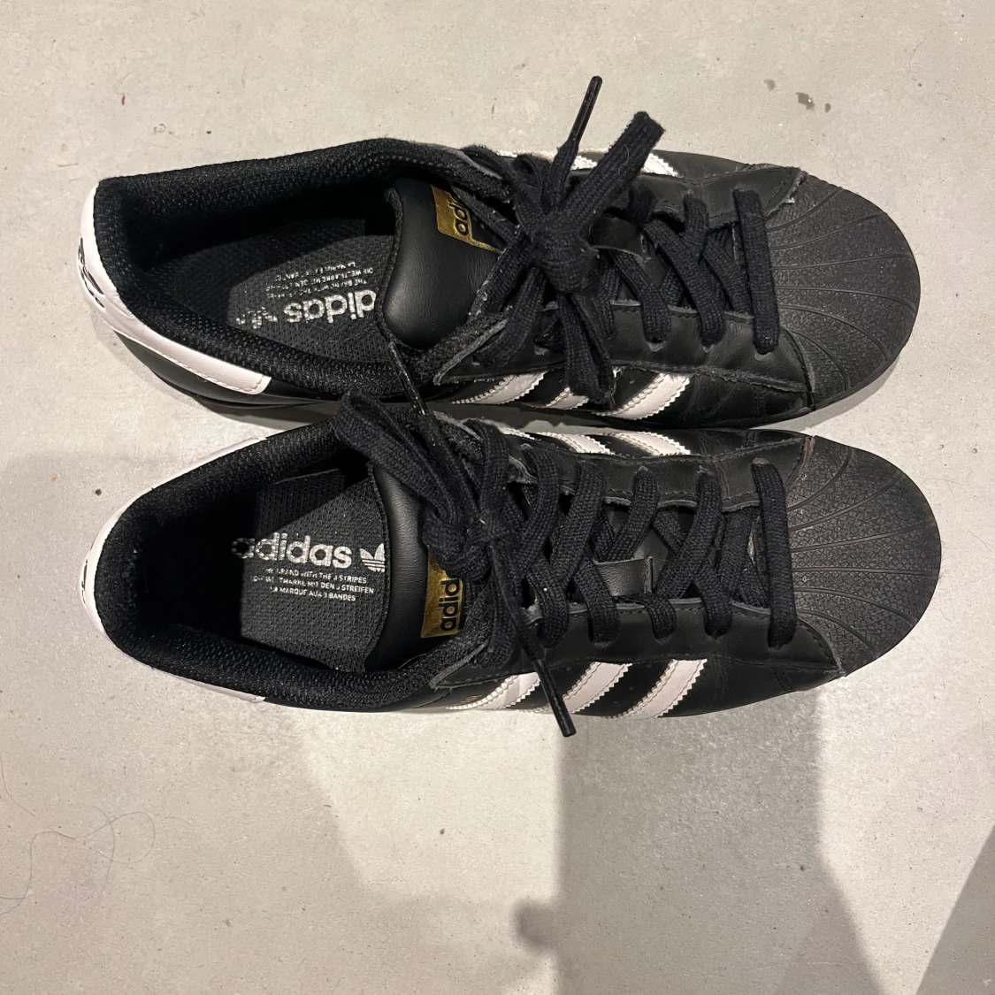 Adidas Superstar svarta sneakers - 3