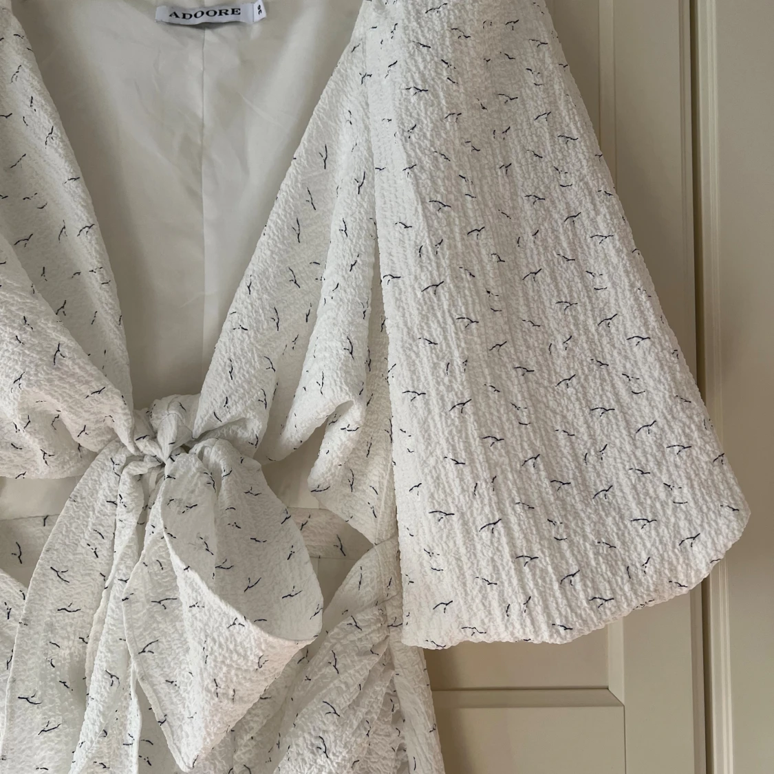 Vit omlottklänning från Adoore stl 36 - 2
