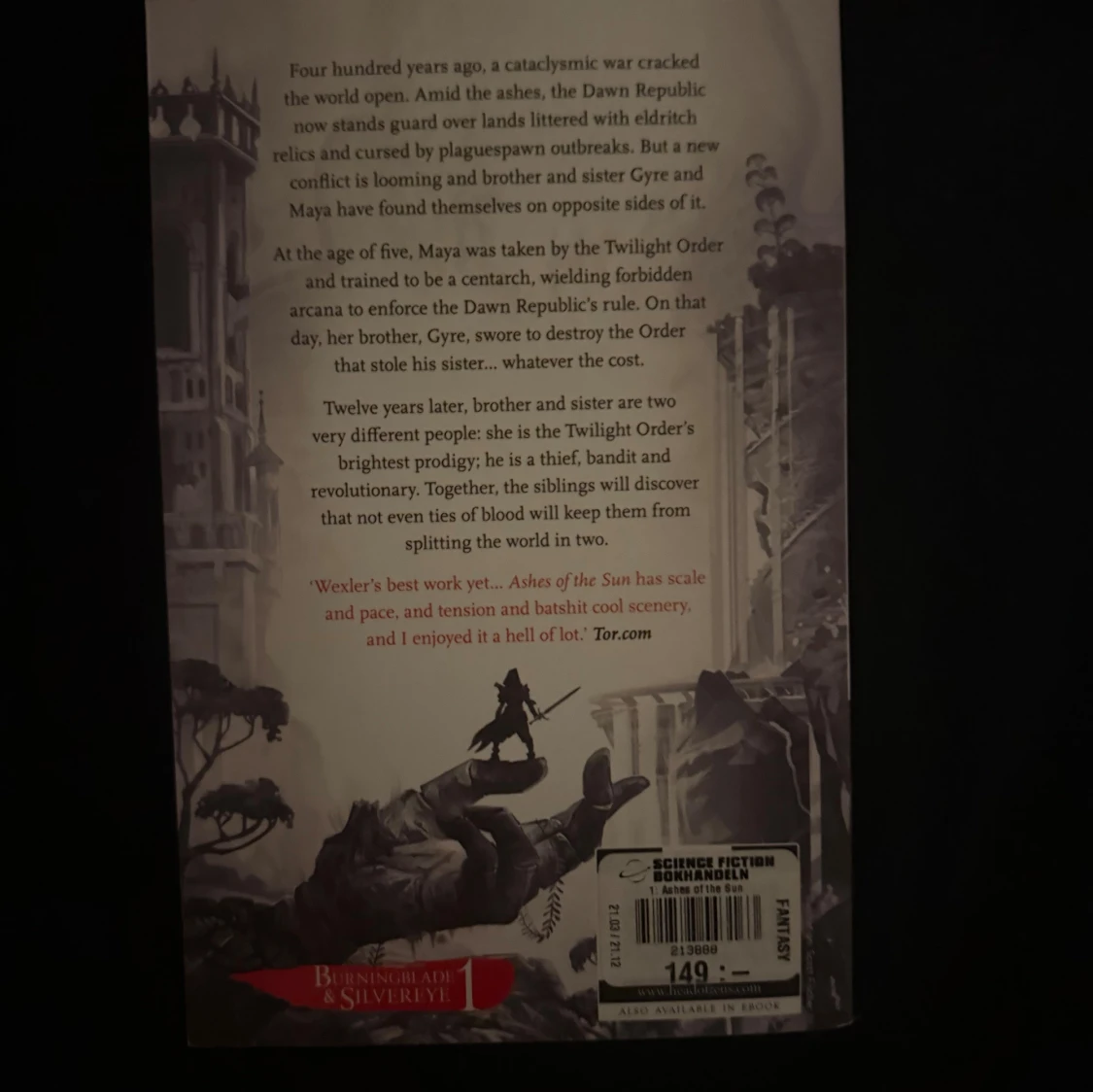 Ashes Of The Sun bok - 2